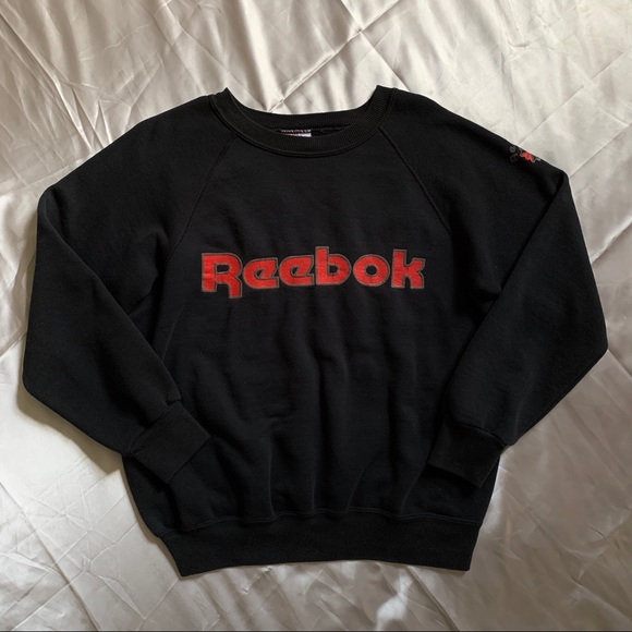 Reebok Sweaters | Vintage Crewneck Sweatshirt | Poshmark